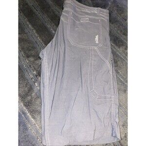 Kuhl Navy Blue Multi-Pocket Rugged Hiking Shorts - Men's 36 Waist